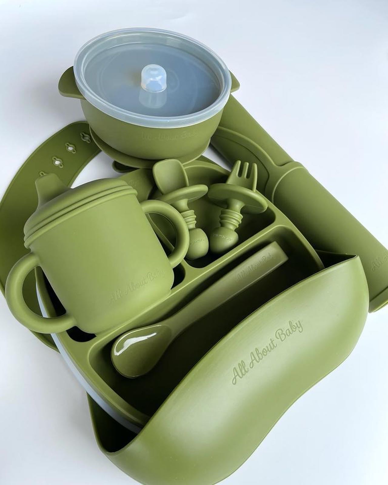 8pc Silicone Weaning Set