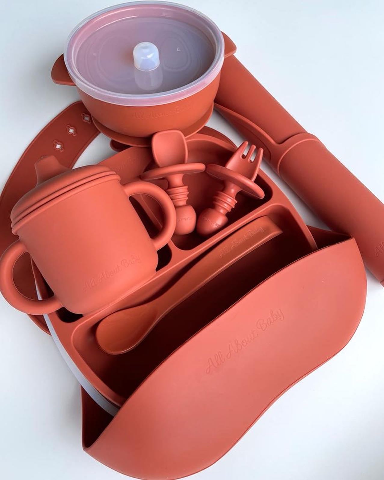 8pc Silicone Weaning Set